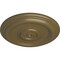 Ekena Millwork Traditional Ceiling Medallion (Fits Canopies up to 2 3/4"), Hnd-Painted Mississippi Mud, 12"OD x 1"P CM12TRMMF - alternate 4